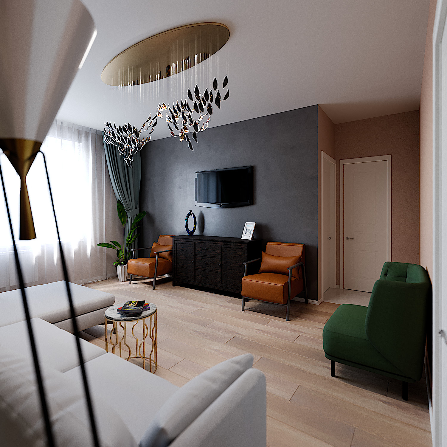 Дизайн 3-комнатной квартиры