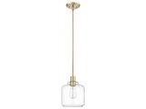 Millennium Lighting Asheville 3-Light Modern Gold Glam Clear Glass