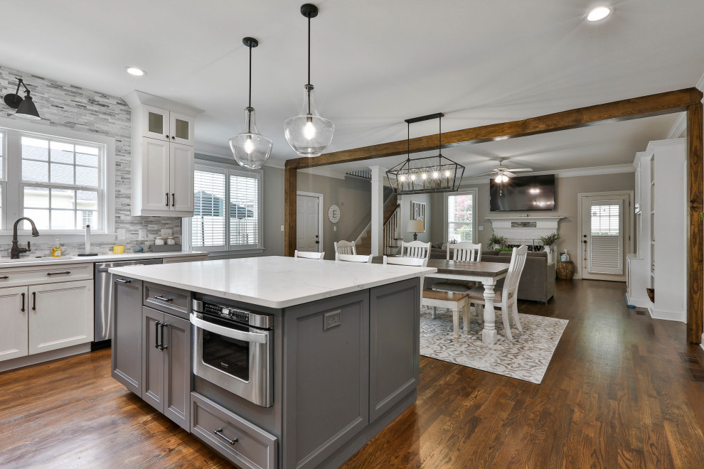 Open Concept Kitchen Remodel - Kitchen - Atlanta - by Petry Design ...