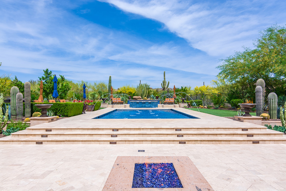 Southwest home design photo in Phoenix