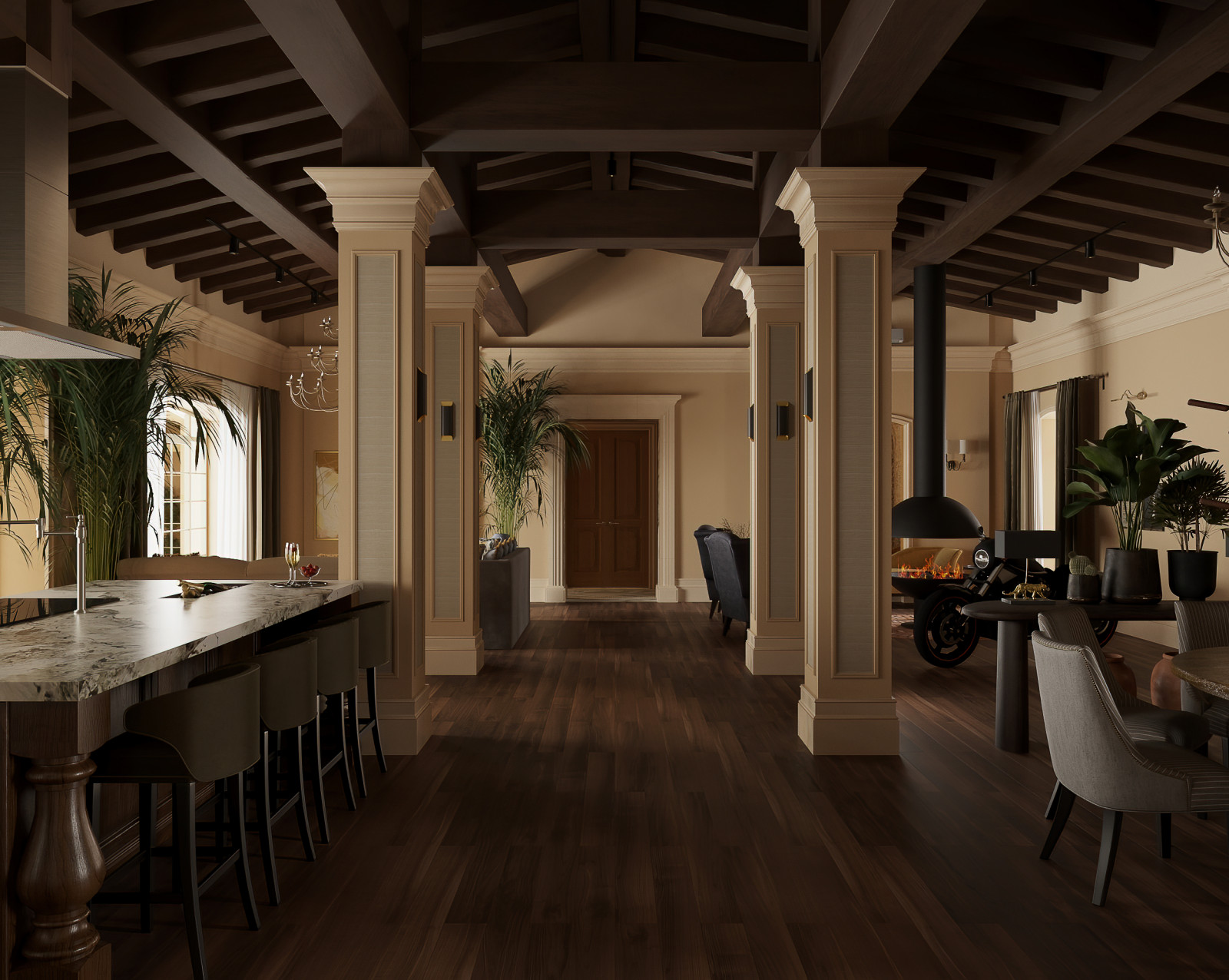 Calore (Дом в Средиземноморском стиле)