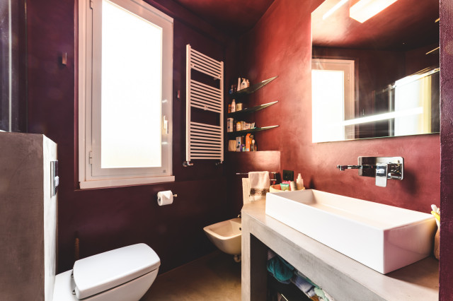 SUPERFICI CONTINUE mq 20 minimalistisch-badezimmer