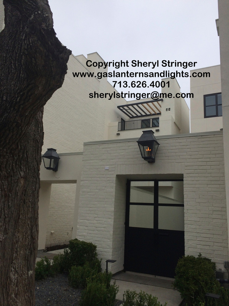 Contemporary Gas Lanterns by Sheryl Stringer