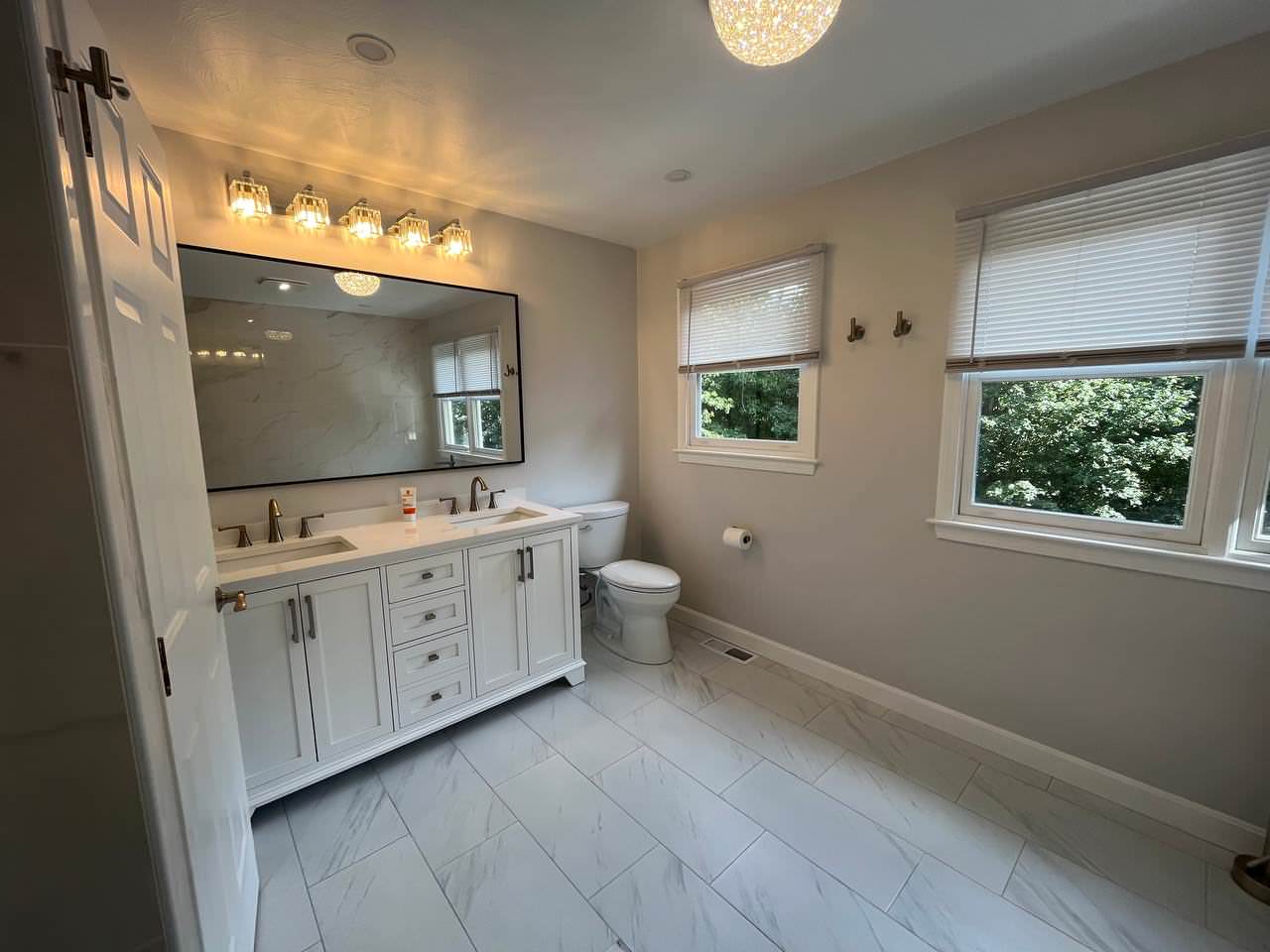 Westwood Oasis: Luxurious Master Bathroom Makeover in MA