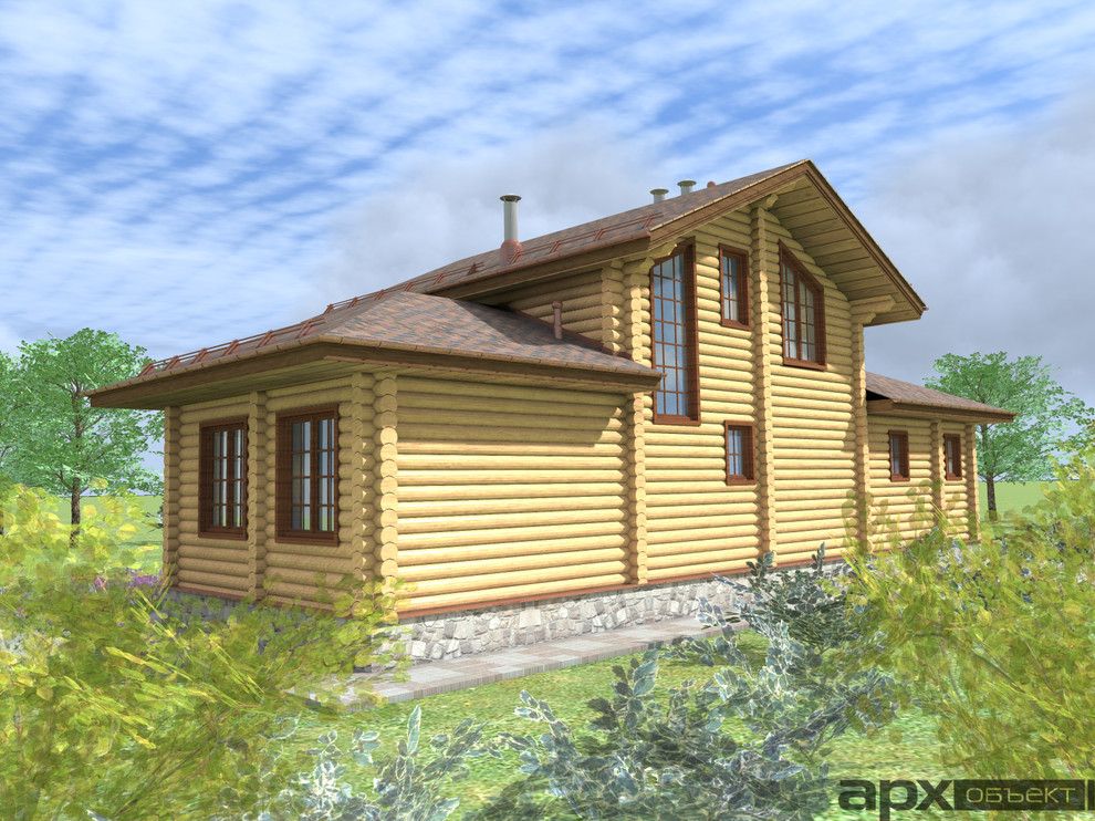 Баня с бассейном