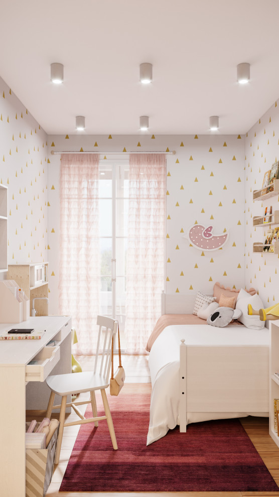 Дизайн-проект квартиры 100кв.м. для семьи из 4х человек в Северном парке