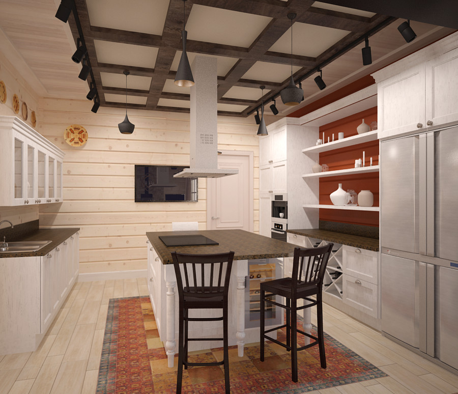 Деревянный дом 310 кв.м.