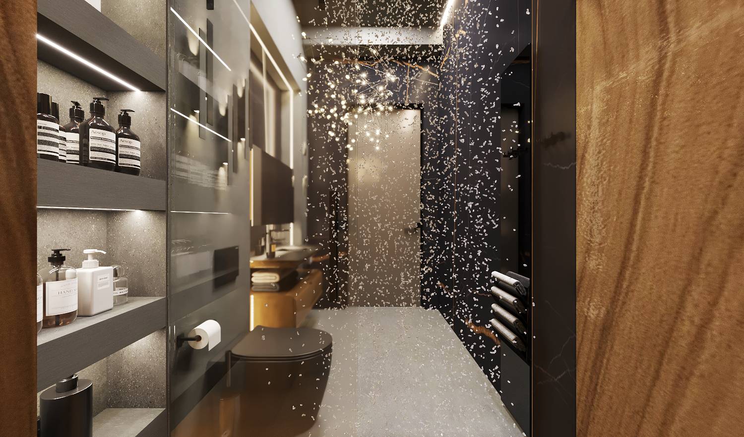 мужская ванная комната