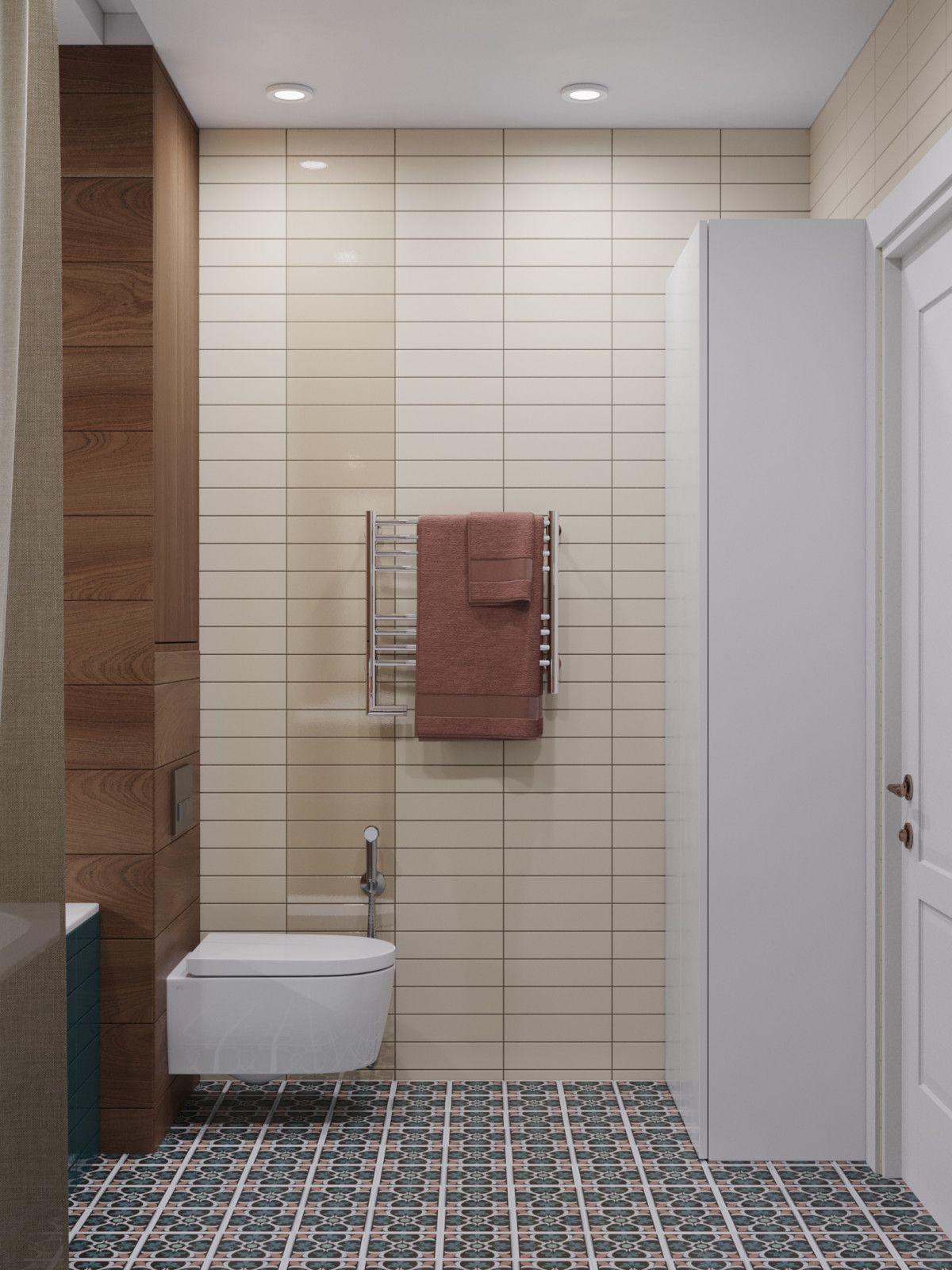 Дыхание леса, ванная комната