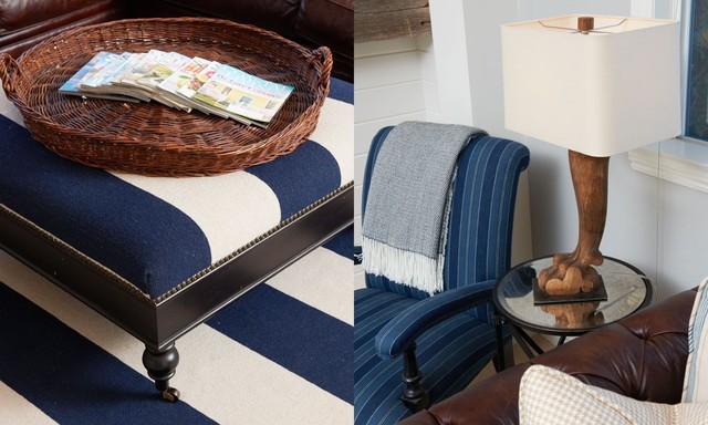 Rustic Romantic lantlig-vardagsrum