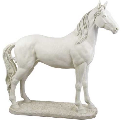 Stallion Horse 47 Garden Animal Statue Contemporary Garden Statues