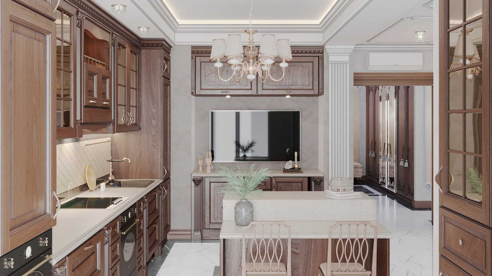 Дизайн интерьера квартиры на улице Гастелло, ЖК Виктори Плаза