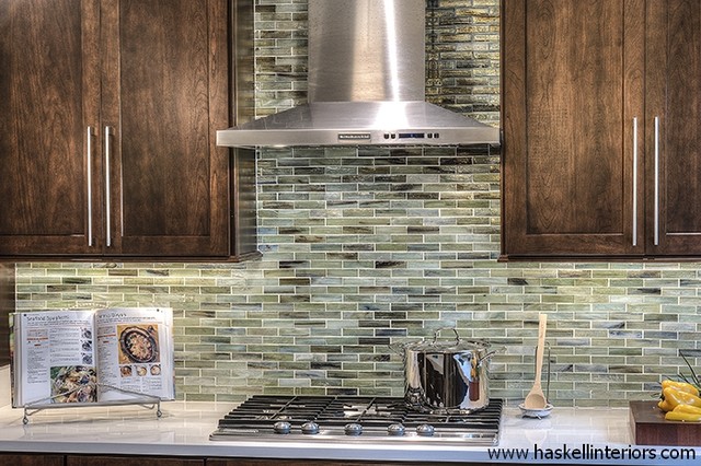 Updated compact kitchen transitional-kitchen