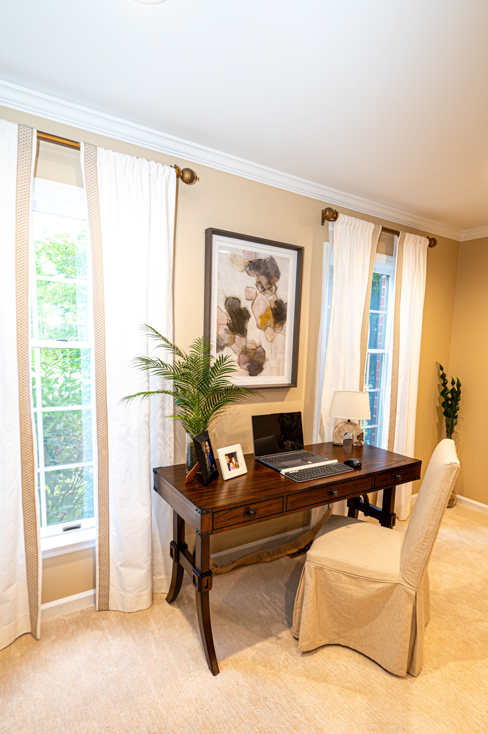 Family Room/Living Room Design and a Kitchen Refresh