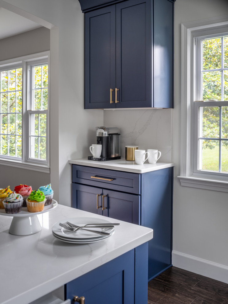Inspiration for a transitional home design remodel in DC Metro