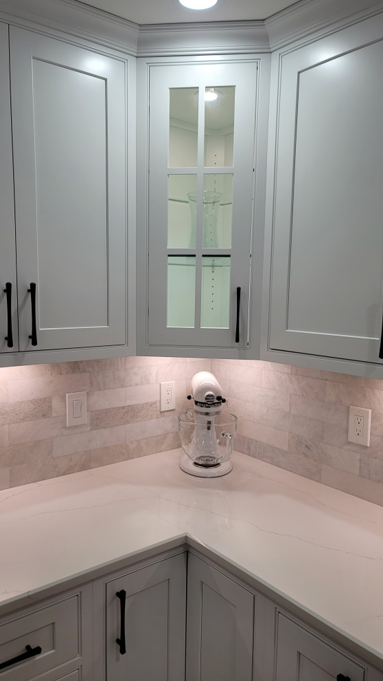 Brown Kitchen Remodel