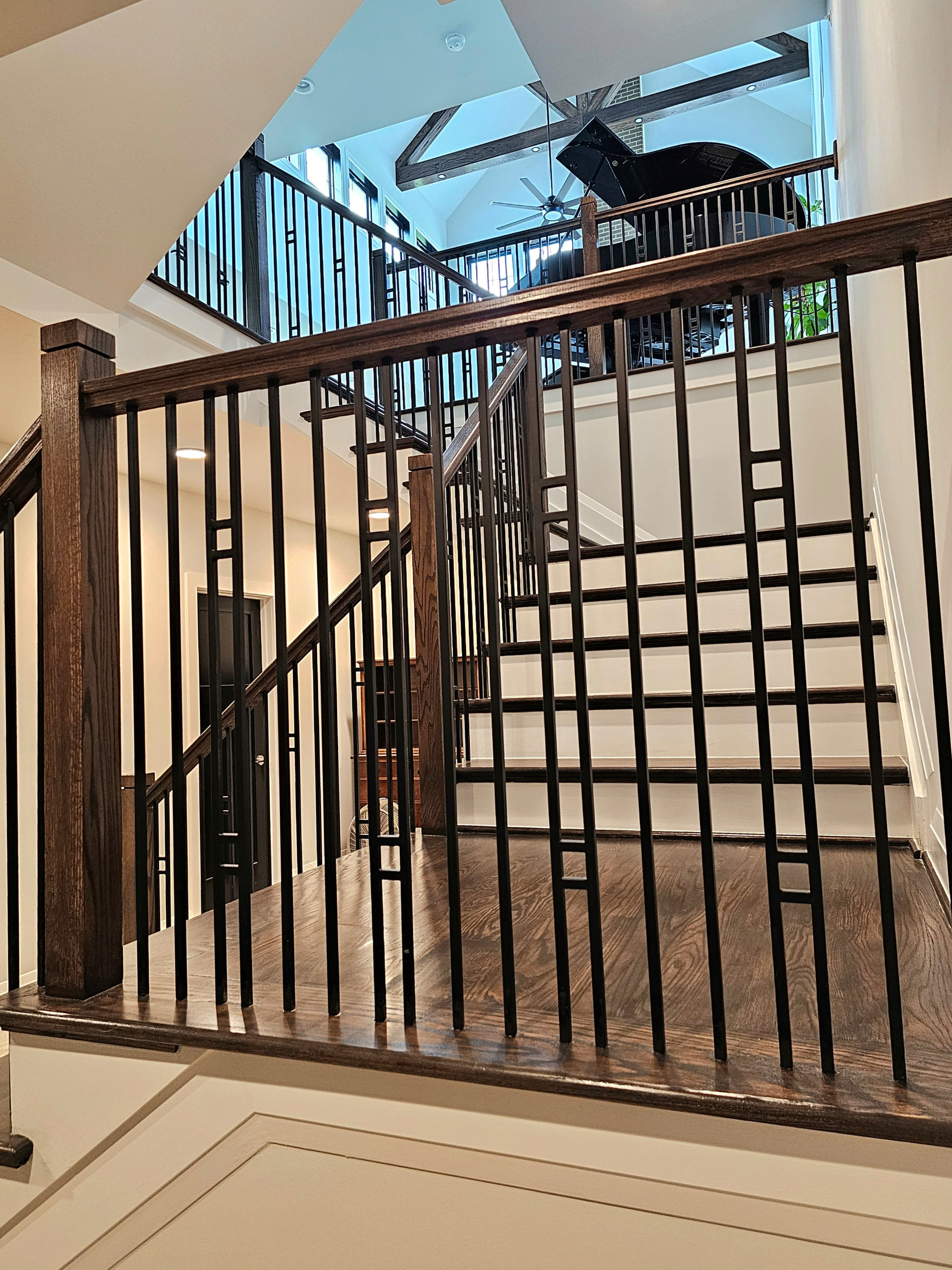 109_Impressive Floating Staircase in Countryside Retreat, Upper Marlboro, MD