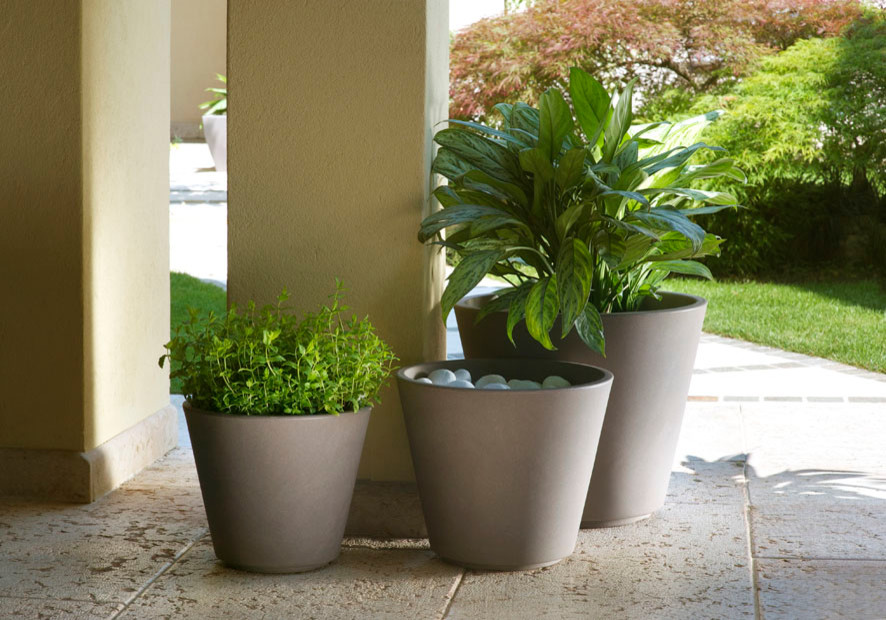 Кашпо из 3D пластика Teraplast