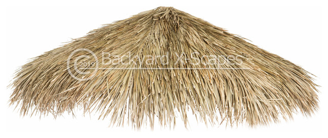 Backyard X-Scapes Natural Mexican Palm Thatch Umbrella Cover