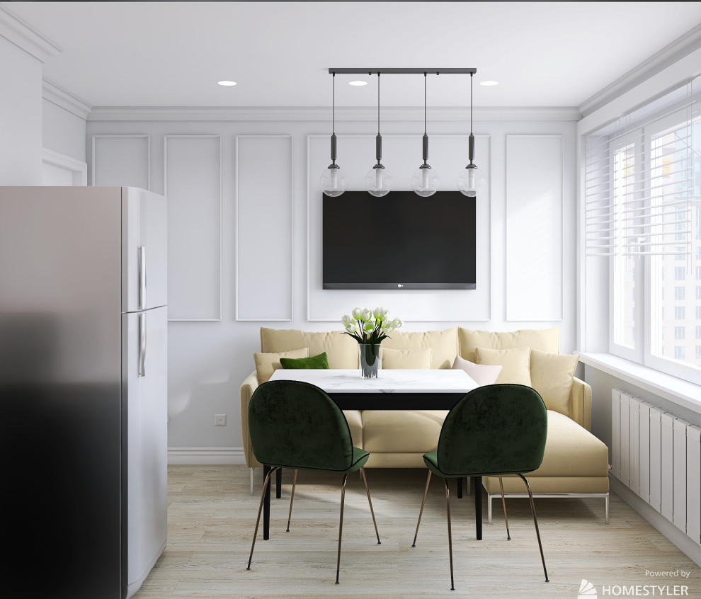 Проект двухкомнатной квартиры ЖК Олимп