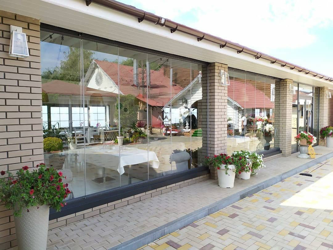 Безрамное остекление