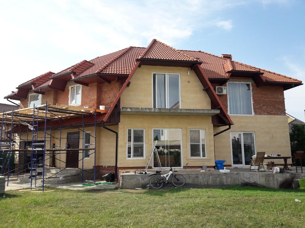 Термопанели  и арх.декор для частного дома "Теплый Камень"