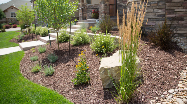 Detailed Landscape traditional-garden