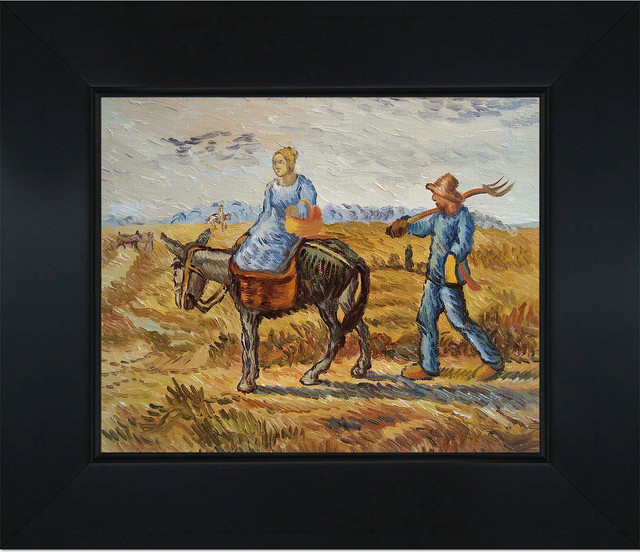 Peasant Couple Going To Work