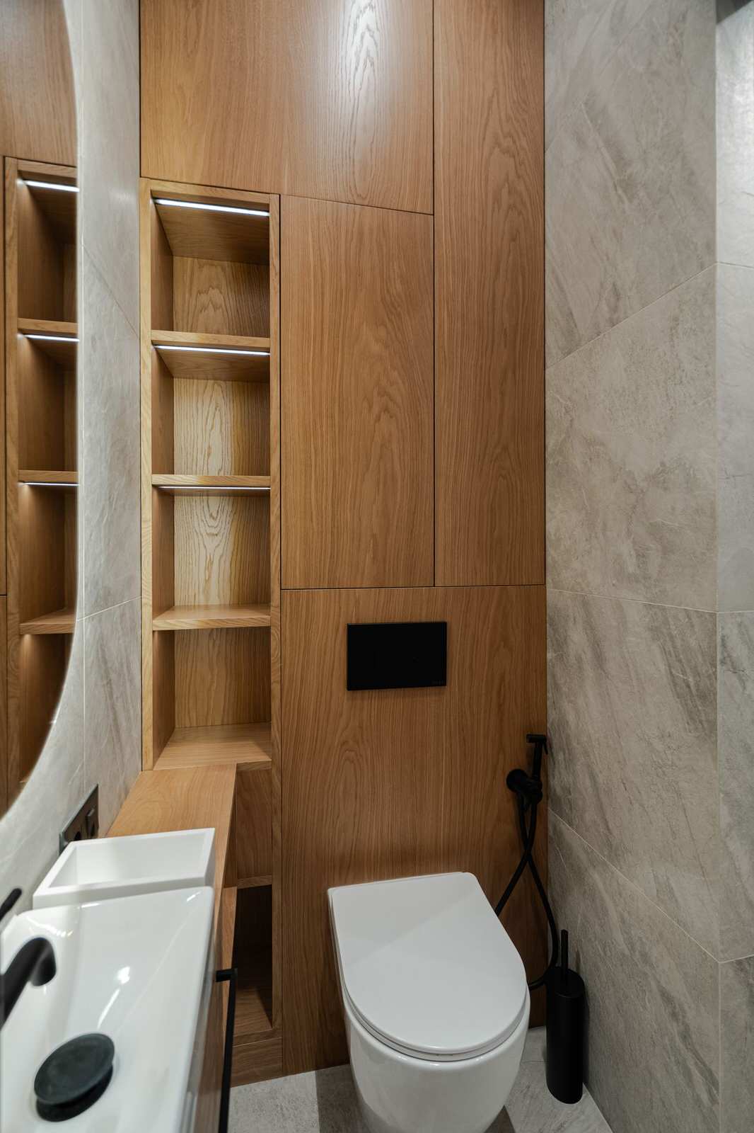 Серый минимализм | 58 кв.м.