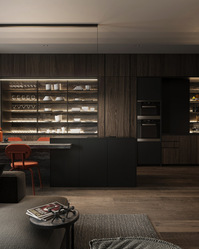 Flat in natural colours | Квартира в природных оттенках