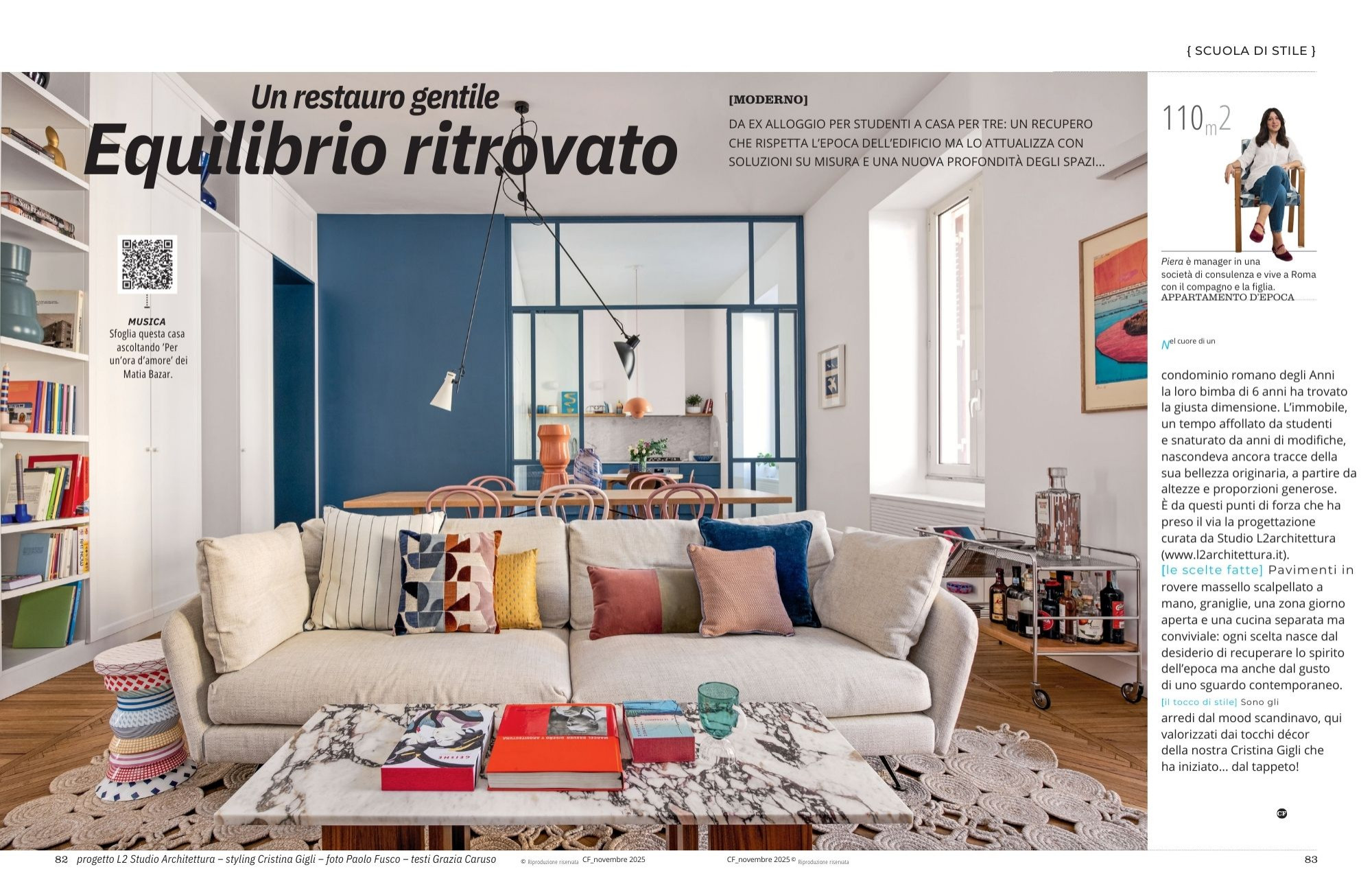 Pubblicazione: “Casa Chiana” – progetto di ristrutturazione retrò su CasaFacile,