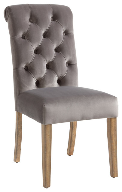 Patricia On Tufted Side Chairs Set Of 2 Transitional Dining Patricia On Tufted Side Chairs Set Of 2