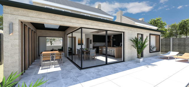 Kingsmead contemporary-fasad