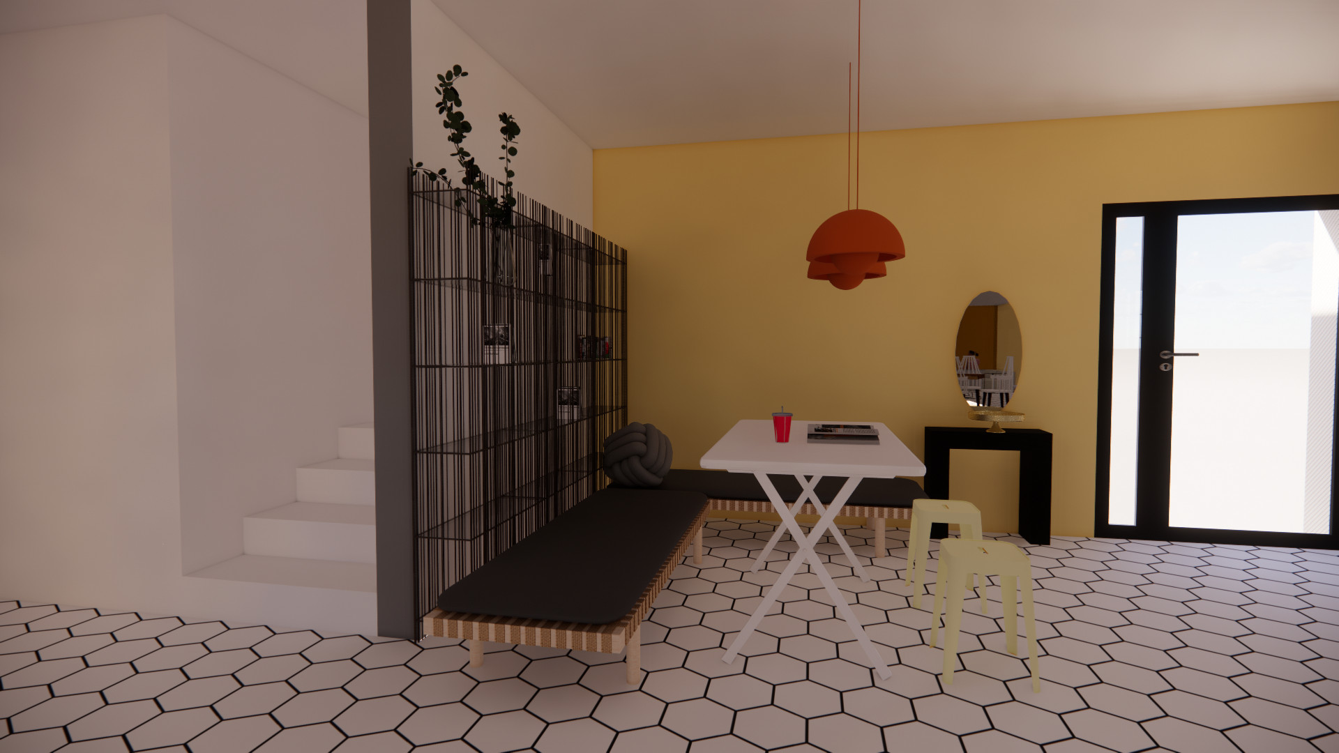Espace d'appoint - banquette cuisine