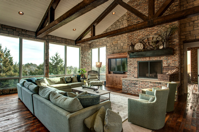 Farmhouse campagne-salon