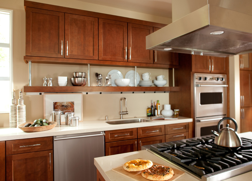 Kitchen - transitional kitchen idea
