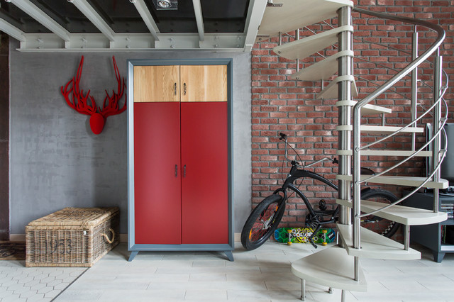 Loft industrial-treppen