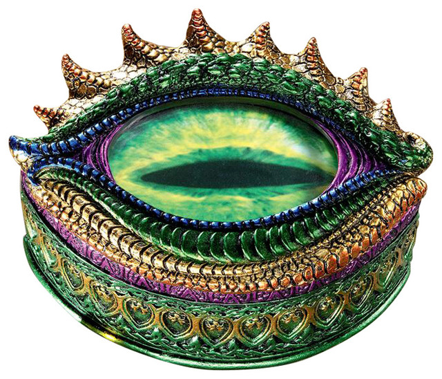 Design Toscano Eye of the Evil Dragon Accessory Box 