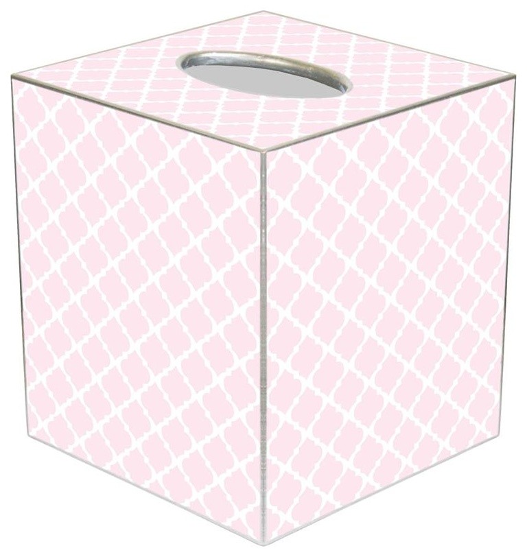 TB2604 - Chelsea Light Pink Tissue Box Cover