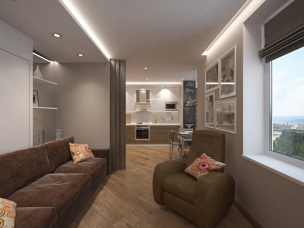 Дизайн проект в ЖК "Морской фасад"