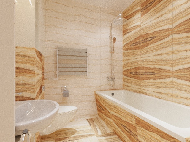 Проект квартиры в современной классики