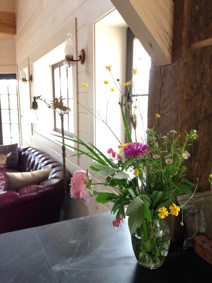 Inspiration for an eclectic home design remodel in Burlington