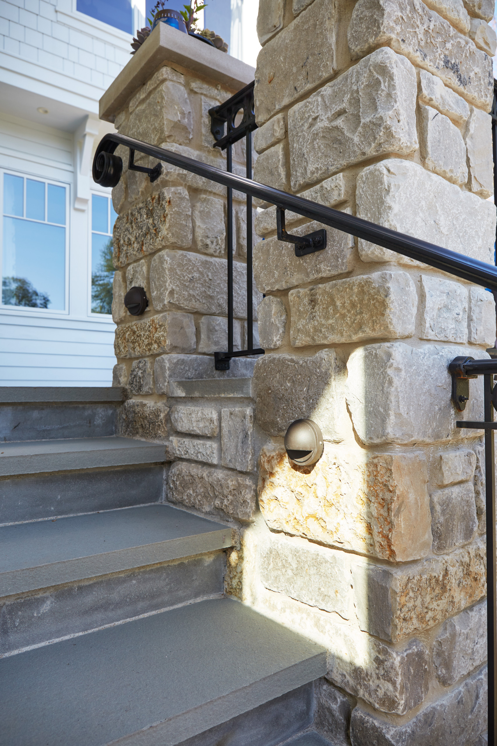 Rear Patio Stair Detail