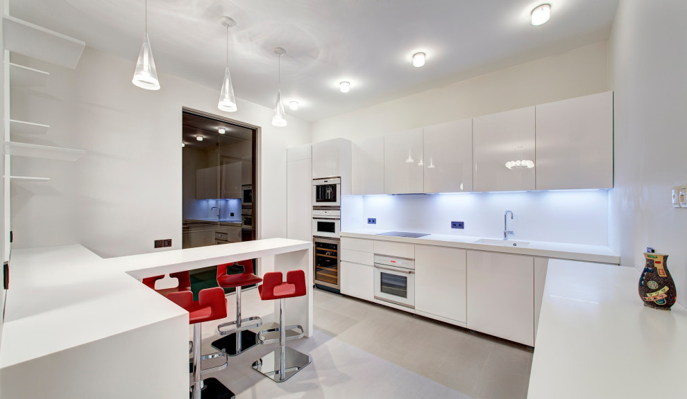 Дизайн проект 2-х уровневой квартиры в Москве