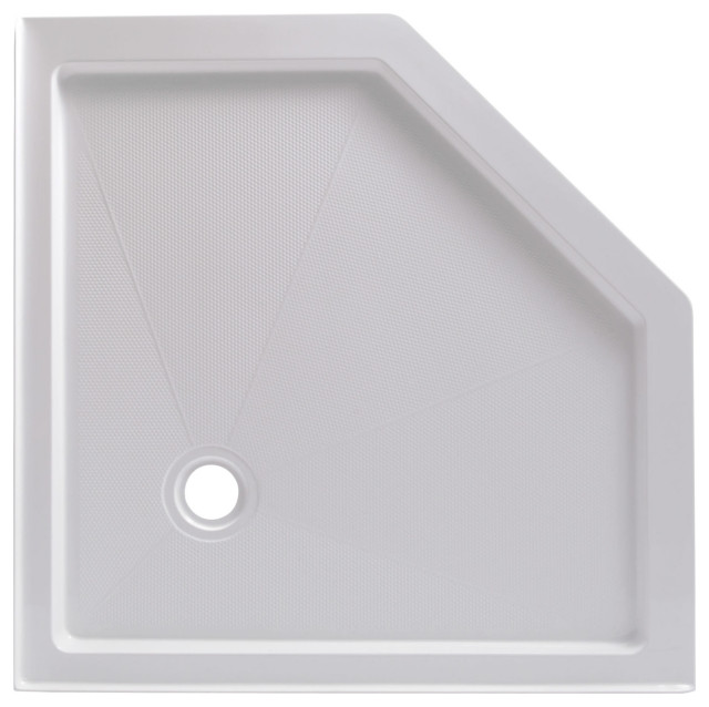 CRAFT + MAIN 4242NA 42" x 42" Neo Angle Shower Base Shower Pans And Bases by Houzz