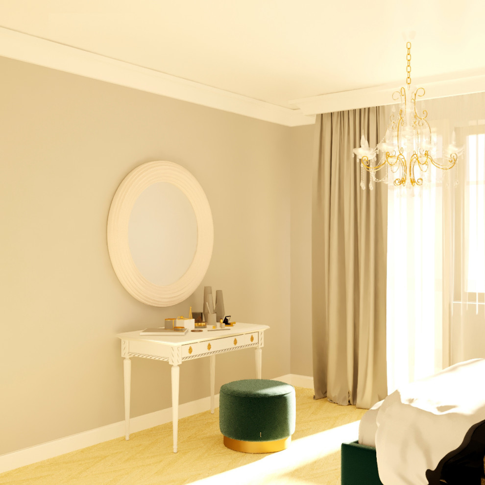 Спальня в стиле неоклассика