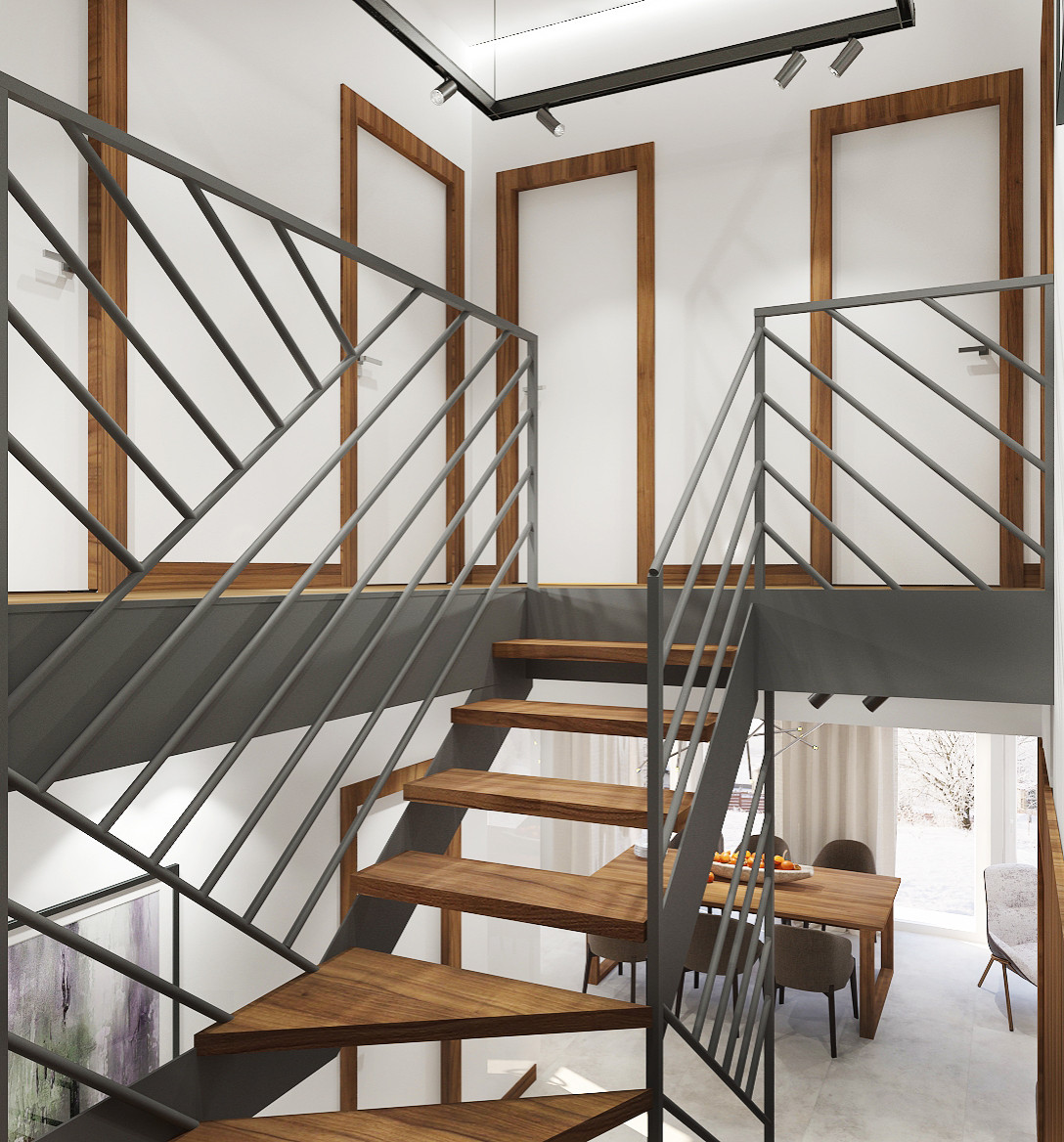 Современный двухэтажный жилой дом в Колтушах 130м2