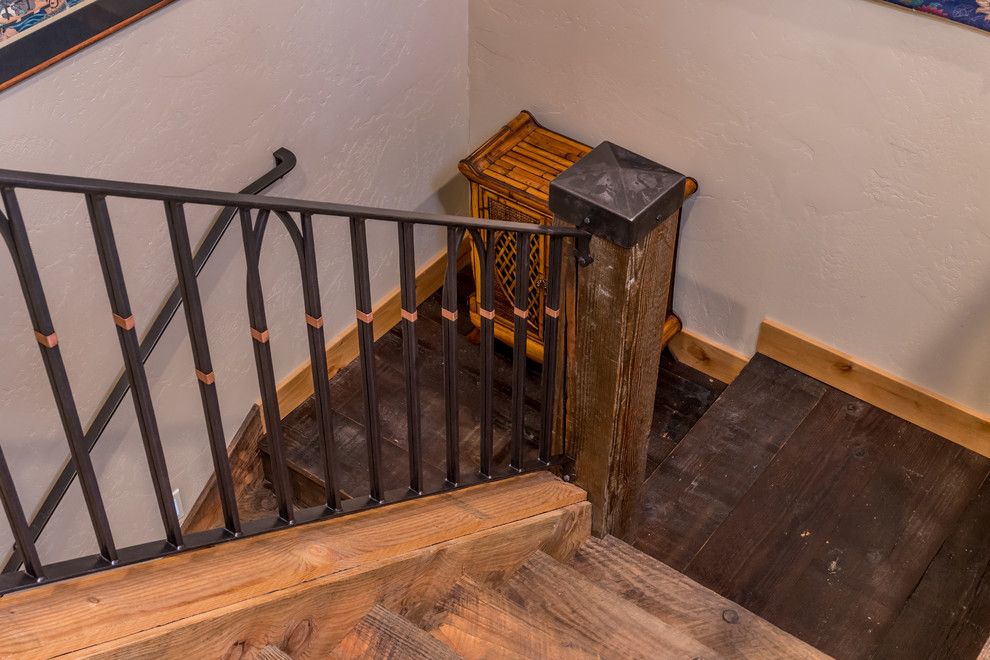 Staircase - rustic staircase idea