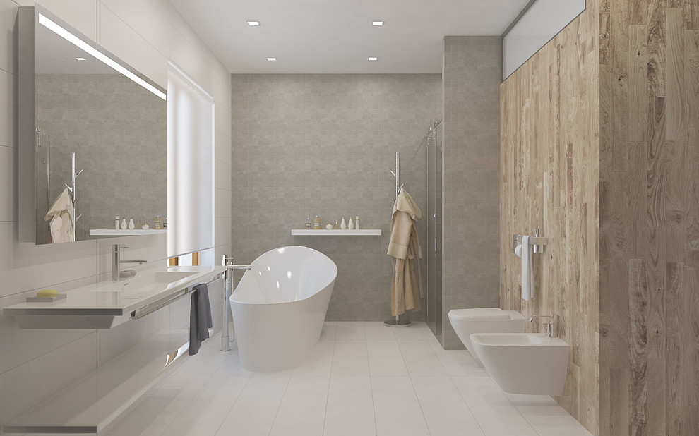 Интерьер загородного дома 209 м.кв