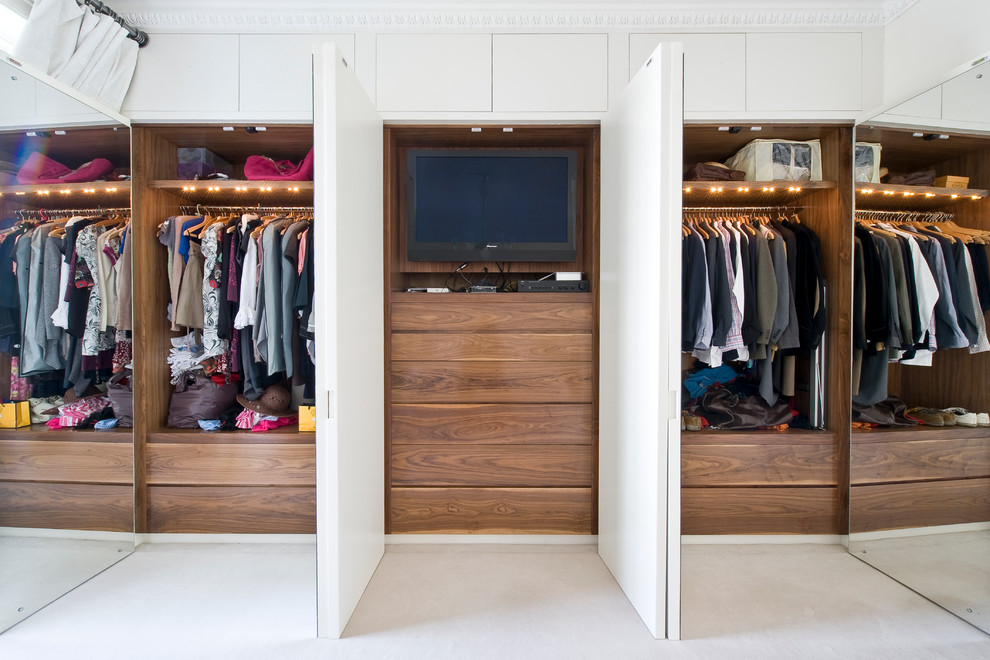 This is an example of a classic wardrobe in London.